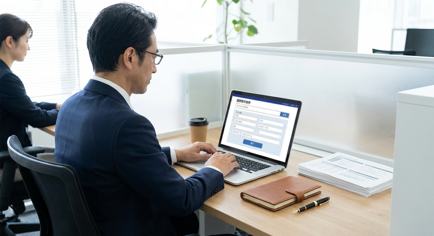 J-PlatPat（特許情報プラットフォーム）での商標検索手順の解説図