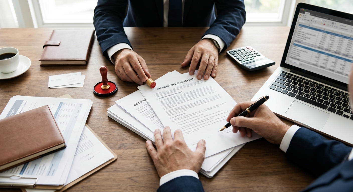 共同経営で会社設立するリスクとは？失敗を防ぐ株主間契約の基本