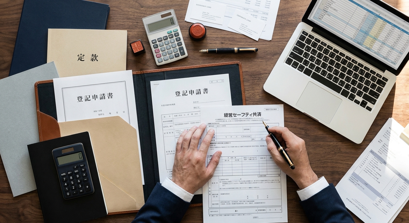 経営セーフティ共済は法人化で引き継げる？承継手続きと解約手当金の税務