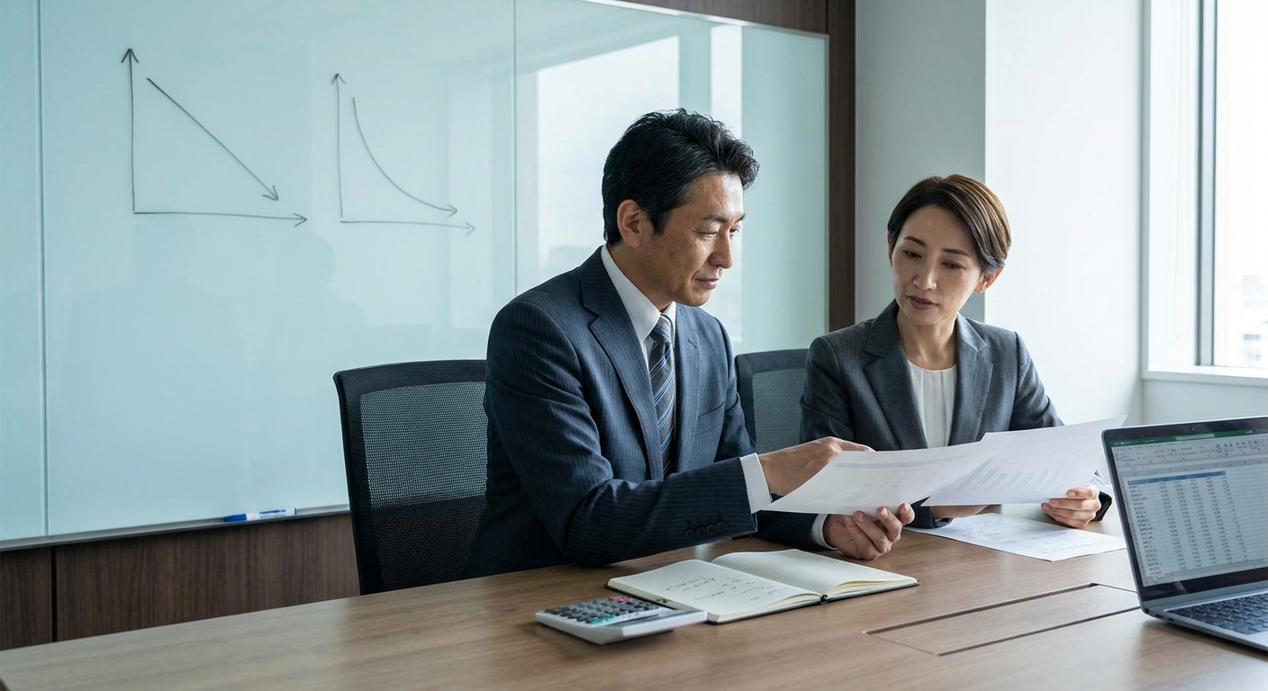 中古資産の耐用年数計算と定率法・定額法の比較