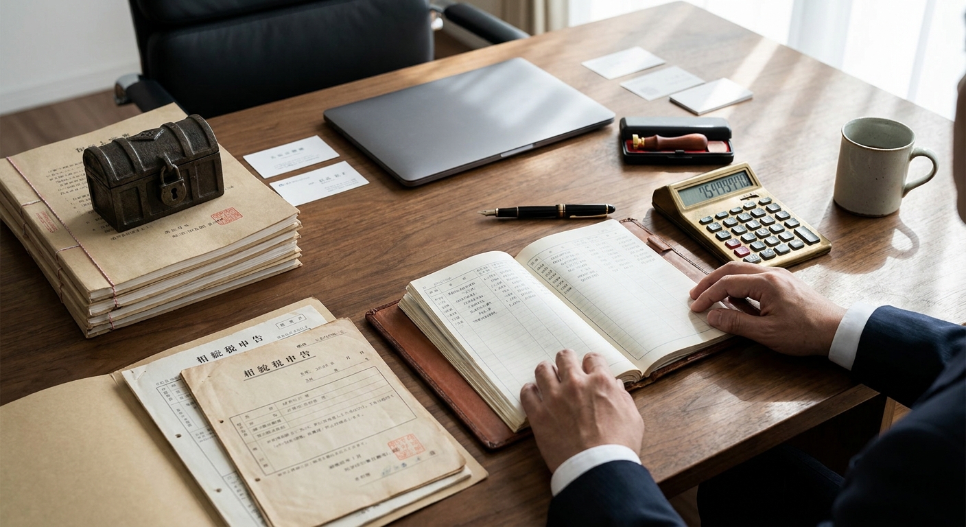 回収不能な役員借入金に課される相続税のイメージ図