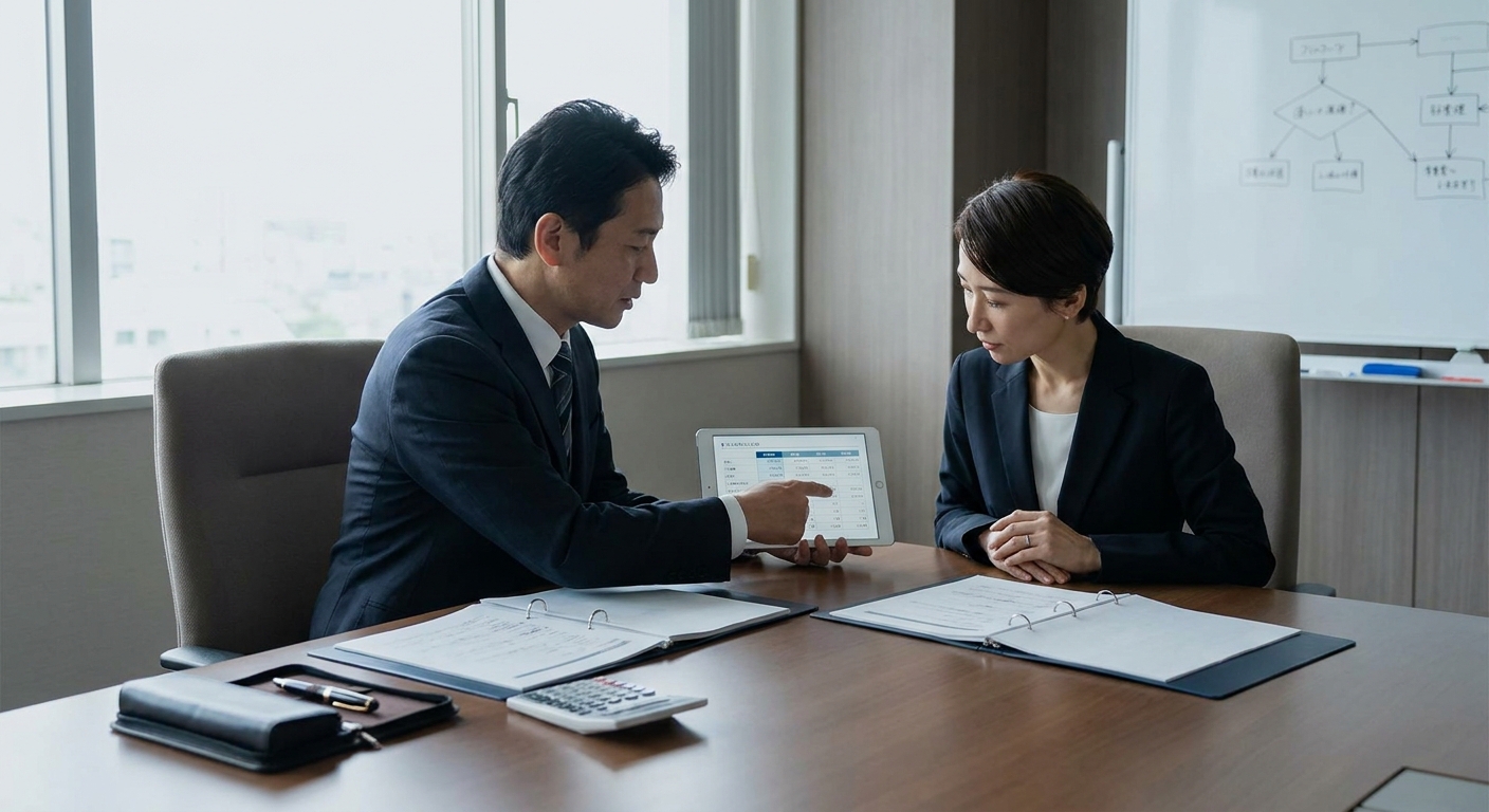 経営セーフティ共済承継時の個人・法人の仕訳と税務処理の比較表