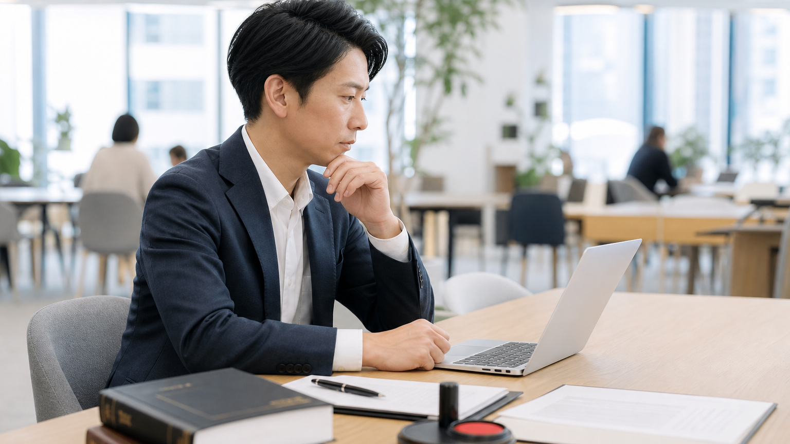 会社の状況から役員任期を判断するフローチャート
