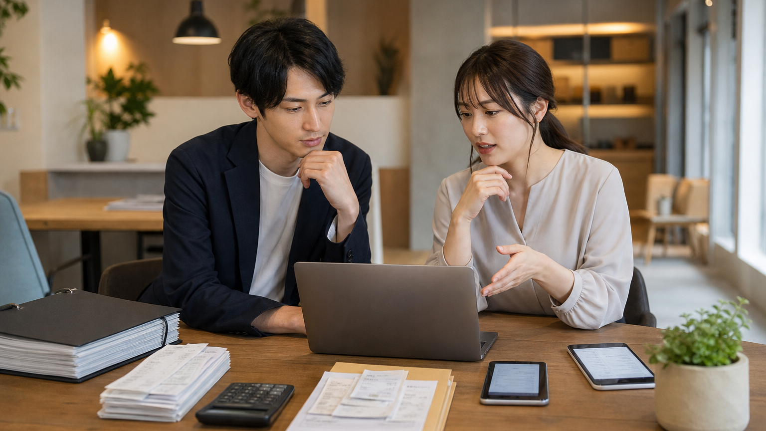 紙の証憑と電子取引データの保存方法比較表