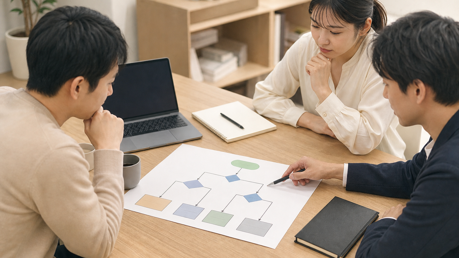 会社の状況別に検討すべき種類株式を示す分岐チャート