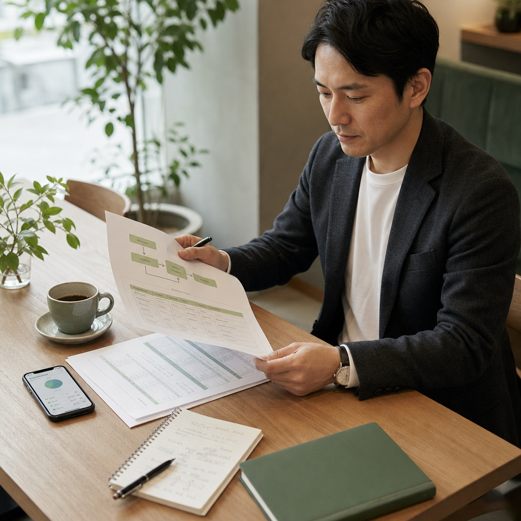 追徴課税の計算手順とケース別の負担額を示す早見表
