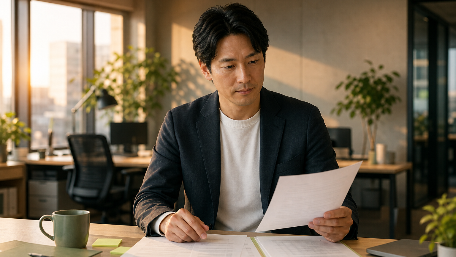 国税局業務センターからの手紙に対する状況別の分岐チャート