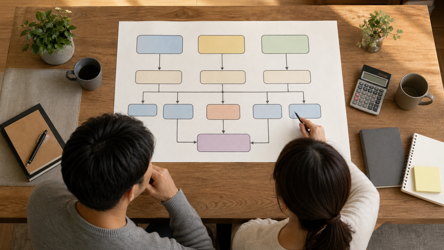 会社から副業を指摘された場合と申告漏れがある場合の対応分岐チャート